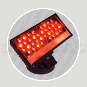 Светодиодный архитектурный светильник красный свет
