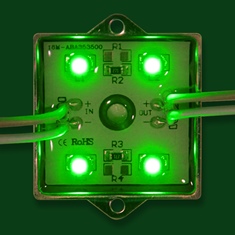 Светодиодный модуль LED4Y-3528-12V-G 4 SMD 3528 Epistar
