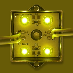 Светодиодный модуль LED4Y-3528-12V-Y 4 SMD 3528 Epistar